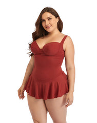 Ocevara New Sweetheart Neckline Underwire One-Piece Swimsuit - image 8