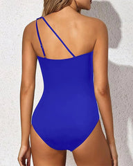 Ocevara Ocevara - One Shoulder One Piece Swimsuit for Women Tummy Control Bathing Suits - image 16