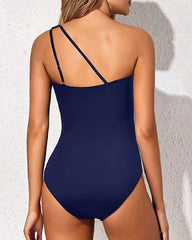 Ocevara Ocevara - One Shoulder One Piece Swimsuit for Women Tummy Control Bathing Suits - image 15
