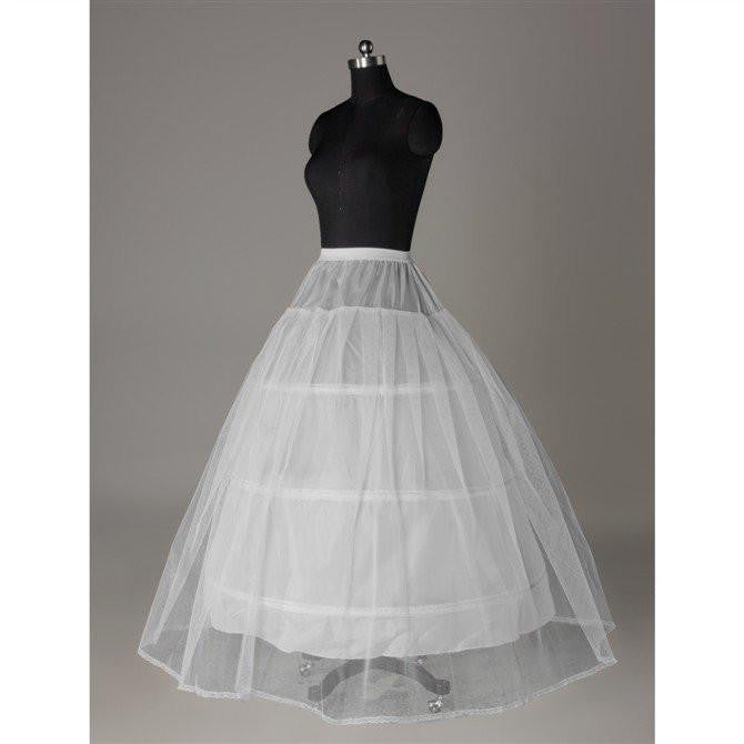 Fashion Wedding Petticoats Accessories Ivory Floor Length OKP6