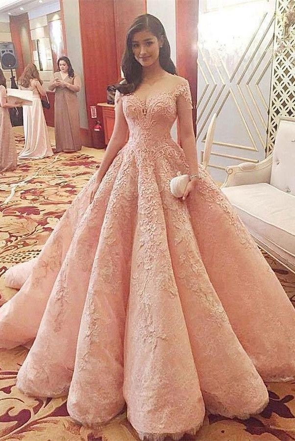 Backless Quinceanera Dress,Long Quinceanera Dress,Ball Gown Prom Dress,Ball Gown Prom Dresses,Princess Prom Dresses,Pink Quinceanera Dresses
