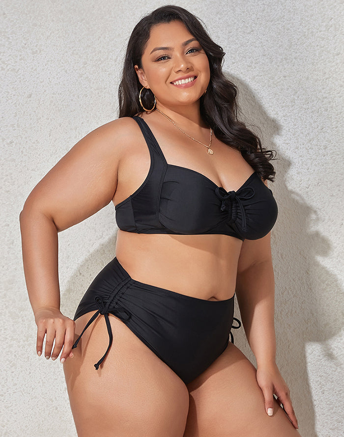 Ocevara Colorful Print Plus Size Bikini - image 3