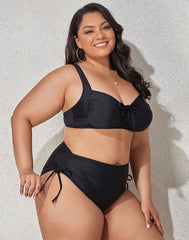 Ocevara Colorful Print Plus Size Bikini - image 3