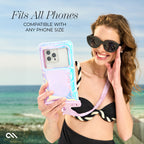 IP68 Waterproof Phone Pouch - Floating Waterproof Phone Case w/Crossbody Lanyard - Cruise Ship Travel Essentials - Compatible w/All Devices - Touchscreen Friendly