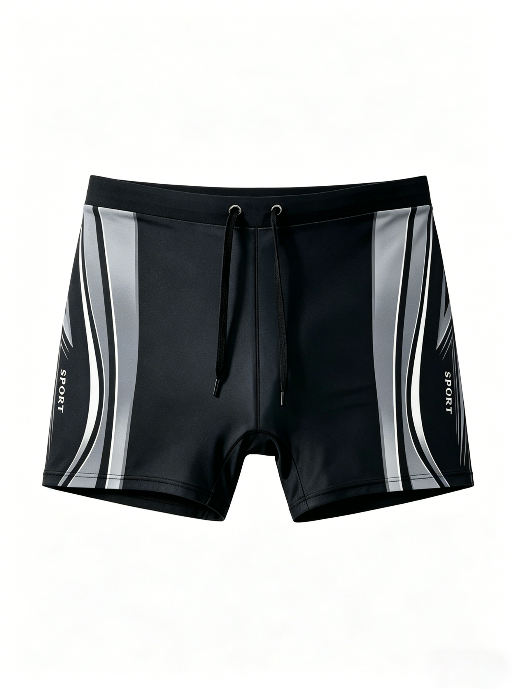 Men's Quick-Dry Sport Square-Leg Swim Trunks
