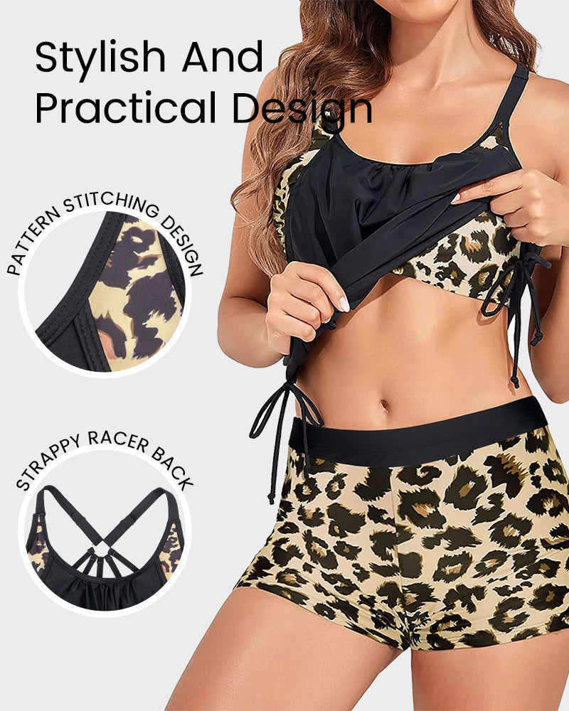 Ocevara - Flattering Two-Piece Tankini Swimsuit