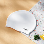 Ocevara - Swim Caps for Long Hair Durable Silicone Swimming Caps for Women