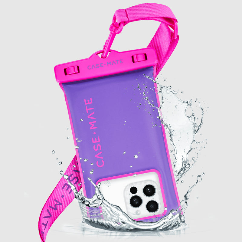 IP68 Waterproof Phone Pouch - Floating Waterproof Phone Case w/Crossbody Lanyard - Cruise Ship Travel Essentials - Compatible w/All Devices - Touchscreen Friendly
