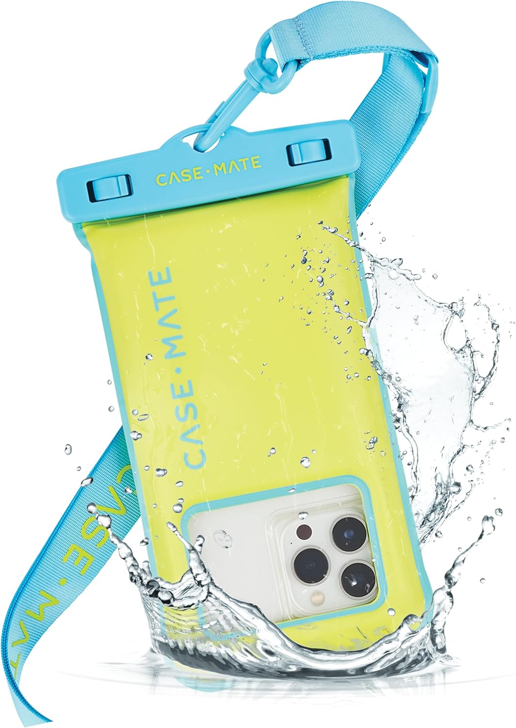 IP68 Waterproof Phone Pouch - Floating Waterproof Phone Case w/Crossbody Lanyard - Cruise Ship Travel Essentials - Compatible w/All Devices - Touchscreen Friendly