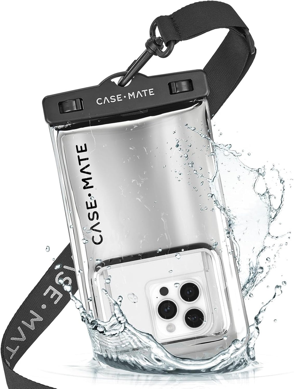 IP68 Waterproof Phone Pouch - Floating Waterproof Phone Case w/Crossbody Lanyard - Cruise Ship Travel Essentials - Compatible w/All Devices - Touchscreen Friendly