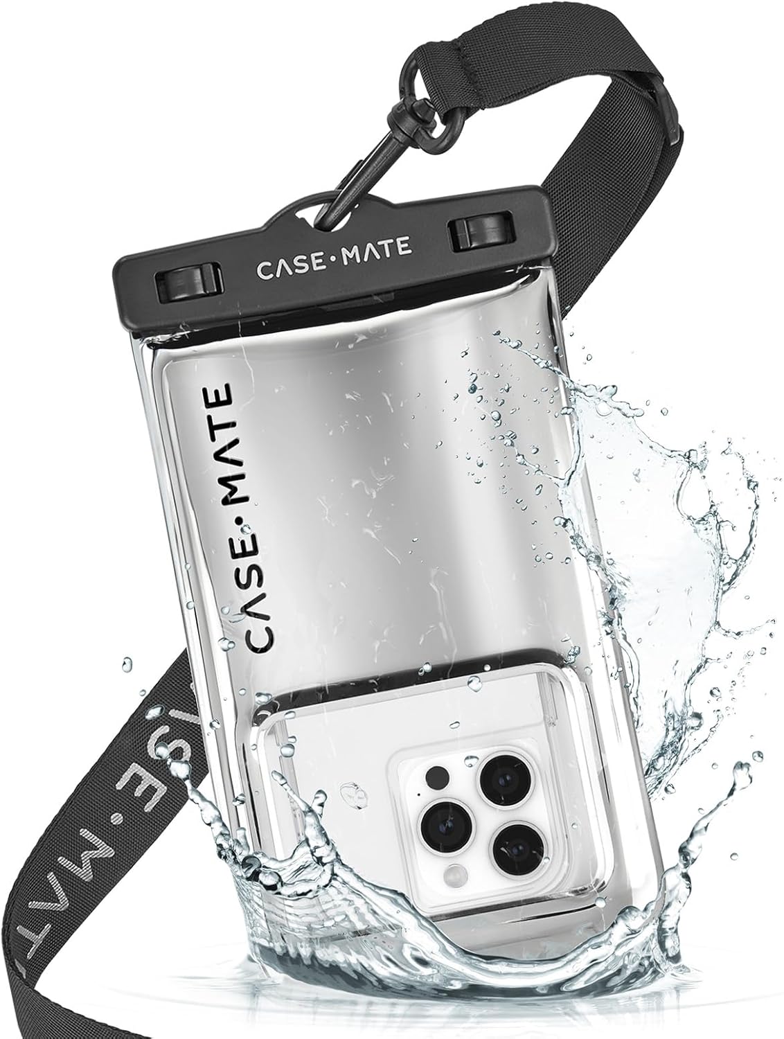 IP68 Waterproof Phone Pouch - Floating Waterproof Phone Case w/Crossbody Lanyard - Cruise Ship Travel Essentials - Compatible w/All Devices - Touchscreen Friendly