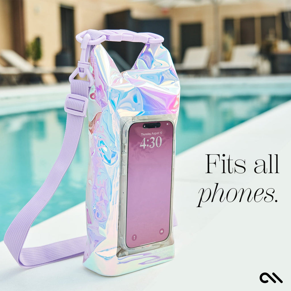 IP68 Waterproof Dry Bag 2L - Roll Top Backpack w/Phone Case/Pouch Boating & Kayak Accessories Essentials for Camping Swimming Beach Fishing Rafting Travel Soap Bubble