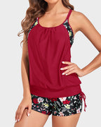 Ocevara - Flattering Two-Piece Tankini Swimsuit