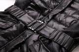 Simple Black Long Style High Quality Fashion Design Winter Down Jacket D15