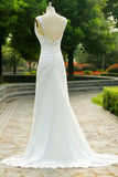 Deep V-neck Long Simple Cheap Elegant Prom Dress K39