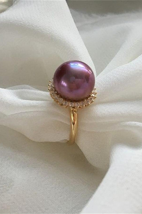 Handmade High Quality Wedding Pearl Ring  P20