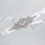 Handmade Rhinestones Wedding Belts Crystal Bride Sashes BS3