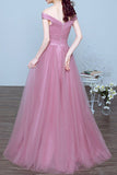 Charming Off the Shoulder A-line Long Prom/Evening Dress new for Graduation OK122