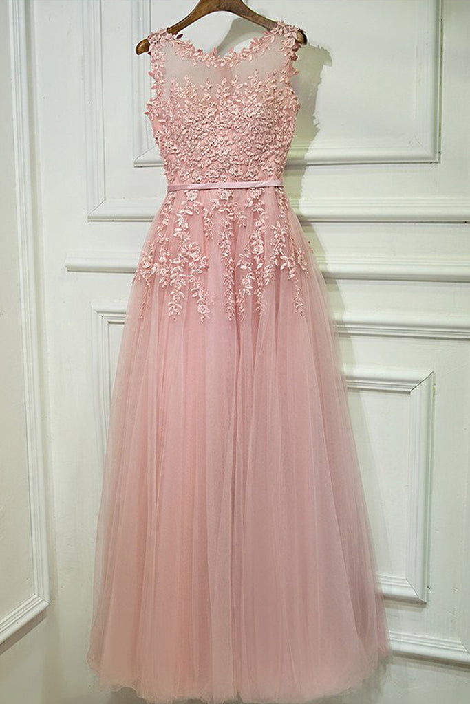 Gorgeous Pink Prom Dresses For Teens, Graduation Formal Party Dress OK193