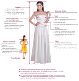A Line Tulle Floral Appliques V-Neck Long Prom/Evening Dress With Slit OK125
