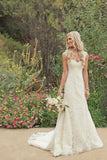 Gorgeous Wedding Dress,Ivory Wedding Dresses,Lace Wedding Dresses,Long Wedding Dresses,Mermaid Wedding Gown